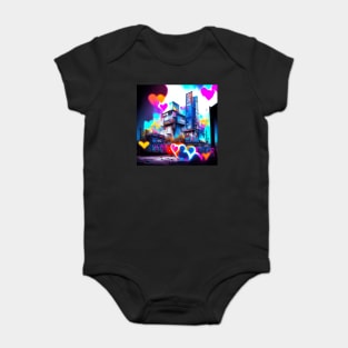 city of love Baby Bodysuit